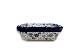 429 Bunzlau vierkant schaaltje 13 x 13 cm 2821X